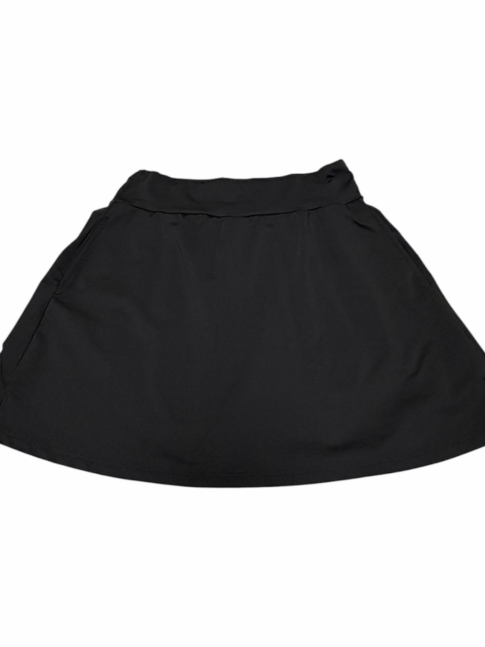 Everyday Black Athletic Skirt with Pockets